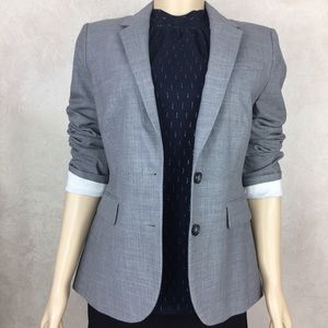 Banana Republic Gray Stretch Blazer
